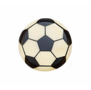 Čokoládová dekorace kulatá s potiskem fotbalového míče (410 g/189 ks)